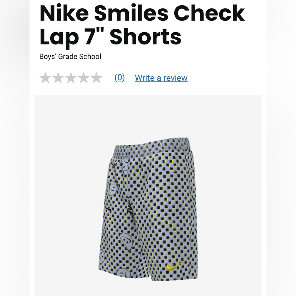Nike swim shorts